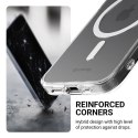 Crong Clear MAG Cover - Etui iPhone 16e MagSafe (przezroczysty) Crong