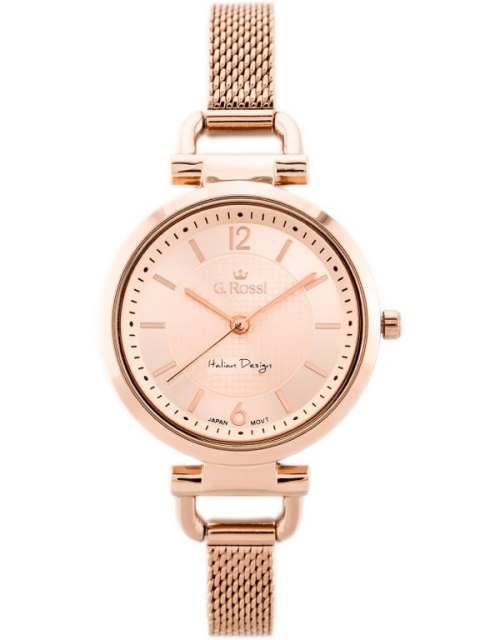 G. Rossi ZEGAREK G. ROSSI - LESTI - 3652B (zg772f) - rose gold + BOX G. Rossi ZEGAREK G. ROSSI - LESTI - 3652B (zg772f) - rose gold + BOX