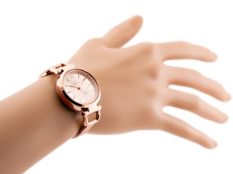 G. Rossi ZEGAREK G. ROSSI - LESTI - 3652B (zg772f) - rose gold + BOX G. Rossi ZEGAREK G. ROSSI - LESTI - 3652B (zg772f) - rose gold + BOX