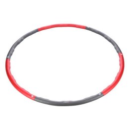 HHP002 RED-GREY HULA HOP 1,2KG 100CM HMS HMS