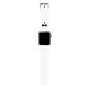 Karl Lagerfeld Silicone Karl Head - Pasek do Apple Watch 38/40/41 mm (biały) Karl Lagerfeld