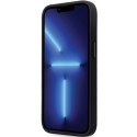 Karl Lagerfeld nakładka do iPhone 14 Pro Max 6,7" KLHCP14XSMHKNPK czarna HC Silicone Ikonik Metal Pin CG Mobile SAS