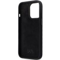 Karl Lagerfeld nakładka do iPhone 14 Pro Max 6,7" KLHCP14XSMHKNPK czarna HC Silicone Ikonik Metal Pin CG Mobile SAS