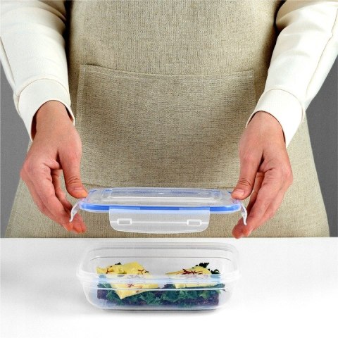 Komplet pojemników transparentnych PROSTOKĄT 400,800,1400 ml Katex Komplet pojemników transparentnych PROSTOKĄT 400,800,1400 ml Katex