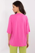 Tshirt Damski Model MI-TS-M736-1.36 Pink - Italy Moda