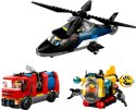 60462 - LEGO City - Zestaw z helikopterem, wozem strażackim i łodzią podwodną LEGO