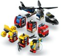 60462 - LEGO City - Zestaw z helikopterem, wozem strażackim i łodzią podwodną LEGO