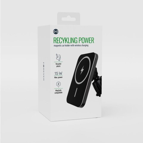 Forever recycling uchwyt samochodowy z ładowaniem indukcyjnym kompatybilny z MagSafe RUS138-MS-01 TelForceOne S.A. Forever recycling uchwyt samochodowy z ładowaniem indukcyjnym kompatybilny z MagSafe RUS138-MS-01 TelForceOne S.A.