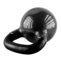 KNV16 BLACK KETTLEBELL ŻELIWNY POKRYTY WINYLEM HMS HMS