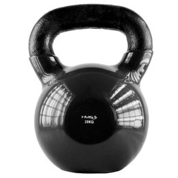 KNV20 BLACK KETTLEBELL ŻELIWNY POKRYTY WINYLEM HMS HMS