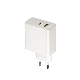 Setty ładowarka sieciowa PD+QC USB + USB-C 45W LSI-01 biała TelForceOne S.A.