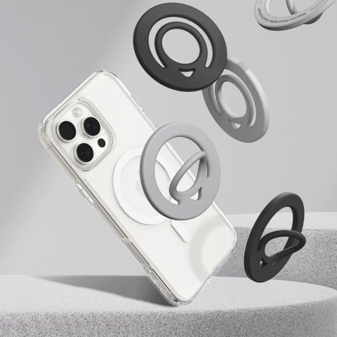 Spigen Dual Pop Mag MagSafe - Magnetyczny uchwyt na palec do telefonu (czarny) Spigen Spigen Dual Pop Mag MagSafe - Magnetyczny uchwyt na palec do telefonu (czarny) Spigen