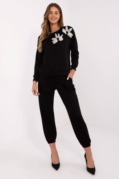 Spodnie Komplet Model MI-KMPL-M6162.30 Black - Italy Moda Spodnie Komplet Model MI-KMPL-M6162.30 Black - Italy Moda