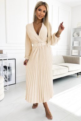 Sukienka Model Viviana 504-7 Light Beige - Numoco