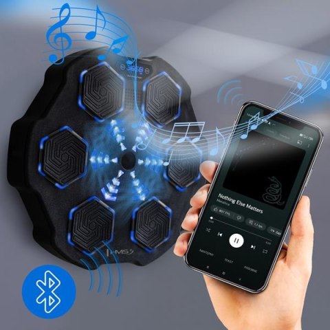TB02 ELEKTRONICZNA TARCZA BOKSERSKA BLUETOOTH Z MUZYKĄ I RĘKAWICAMI HMS HMS TB02 ELEKTRONICZNA TARCZA BOKSERSKA BLUETOOTH Z MUZYKĄ I RĘKAWICAMI HMS HMS