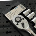 Zestaw narzędzi 12w1 grzechotka 1/2 nasadki 10-24 mm przedłużka 125 mm E-hurtownia