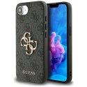 Guess Nakładka HC 4G PU Big Logo do iPhone 16e Czarna CG Mobile SAS