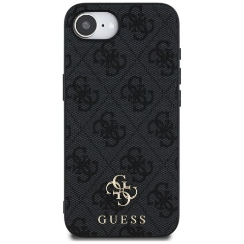 Guess Nakładka HC MagSafe PU 4G Small 4G and Classic do iPhone 16e Czarna CG Mobile SAS Guess Nakładka HC MagSafe PU 4G Small 4G and Classic do iPhone 16e Czarna CG Mobile SAS