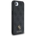 Guess Nakładka HC MagSafe PU 4G Small 4G and Classic do iPhone 16e Czarna CG Mobile SAS