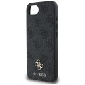 Guess Nakładka HC MagSafe PU 4G Small 4G and Classic do iPhone 16e Czarna CG Mobile SAS