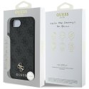Guess Nakładka HC MagSafe PU 4G Small 4G and Classic do iPhone 16e Czarna CG Mobile SAS