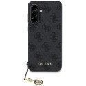 Guess Nakładka HC PU 4G Charm do Samsung Galaxy A56 Czarna CG Mobile SAS