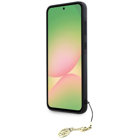 Guess Nakładka HC PU 4G Charm do Samsung Galaxy A56 Czarna CG Mobile SAS Guess Nakładka HC PU 4G Charm do Samsung Galaxy A56 Czarna CG Mobile SAS