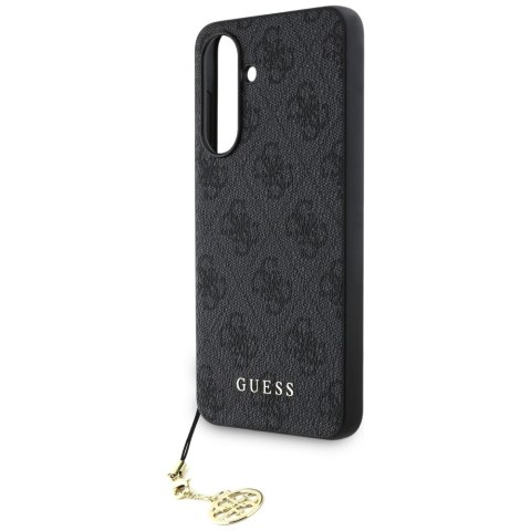 Guess Nakładka HC PU 4G Charm do Samsung Galaxy A56 Czarna CG Mobile SAS Guess Nakładka HC PU 4G Charm do Samsung Galaxy A56 Czarna CG Mobile SAS