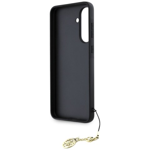Guess Nakładka HC PU 4G Charm do Samsung Galaxy A56 Czarna CG Mobile SAS Guess Nakładka HC PU 4G Charm do Samsung Galaxy A56 Czarna CG Mobile SAS