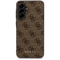 Guess Nakładka HC PU 4G Classic do Samsung Galaxy A56 Brązowa CG Mobile SAS