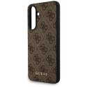 Guess Nakładka HC PU 4G Classic do Samsung Galaxy A56 Brązowa CG Mobile SAS