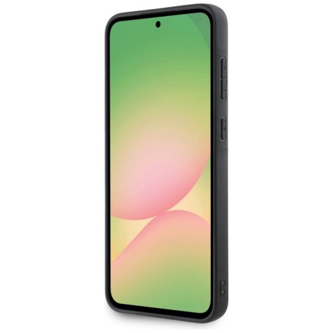 Guess Nakładka HC PU 4G Classic do Samsung Galaxy A56 Czarna CG Mobile SAS Guess Nakładka HC PU 4G Classic do Samsung Galaxy A56 Czarna CG Mobile SAS