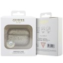Guess etui do AirPods Pro 2 GUAP2PGEHCDD złote Fixed Glitter W/ Heart Diamond Charm Light CG Mobile SAS