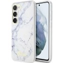 Guess nakładka do Samsung Galaxy S23 Ultra GUHCS23LPCUMAH biała HC PU/TPU Marble CG Mobile SAS
