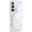 Guess nakładka do Samsung Galaxy S23 Ultra GUHCS23LPCUMAH biała HC PU/TPU Marble CG Mobile SAS