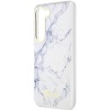 Guess nakładka do Samsung Galaxy S23 Ultra GUHCS23LPCUMAH biała HC PU/TPU Marble CG Mobile SAS