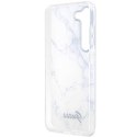 Guess nakładka do Samsung Galaxy S23 Ultra GUHCS23LPCUMAH biała HC PU/TPU Marble CG Mobile SAS