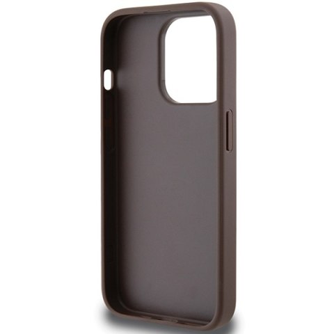 Guess nakładka do iPhone 15 Pro 6,1" GUHCP15LG4GLBR brązowa HC PC/TPU 4G PU BOTTOM STRIPE CG Mobile SAS Guess nakładka do iPhone 15 Pro 6,1" GUHCP15LG4GLBR brązowa HC PC/TPU 4G PU BOTTOM STRIPE CG Mobile SAS