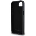 Karl Lagerfeld Nakładka HC Fixed Glitter K&C Heads Logo Metal Pin do iPhone 16e Czarna CG Mobile SAS