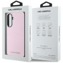 Karl Lagerfeld Nakładka HC Saffiano Metal Logo do Samsung Galaxy A56 Różowa CG Mobile SAS