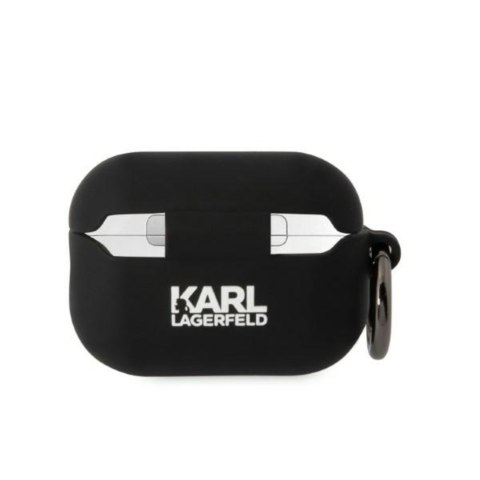 Karl Lagerfeld etui do Airpods Pro 2 KLAP2RUNIKK czarne 3D Silicone NFT Karl CG Mobile SAS Karl Lagerfeld etui do Airpods Pro 2 KLAP2RUNIKK czarne 3D Silicone NFT Karl CG Mobile SAS