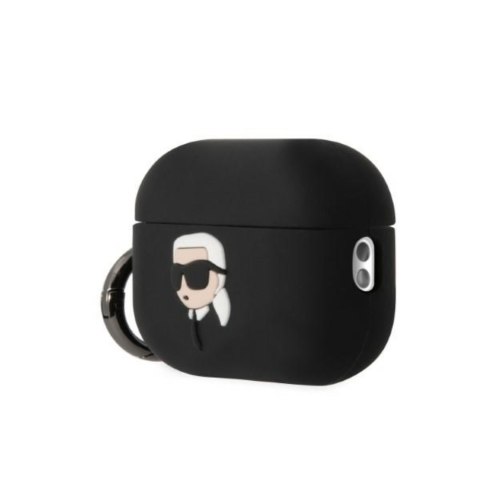 Karl Lagerfeld etui do Airpods Pro 2 KLAP2RUNIKK czarne 3D Silicone NFT Karl CG Mobile SAS Karl Lagerfeld etui do Airpods Pro 2 KLAP2RUNIKK czarne 3D Silicone NFT Karl CG Mobile SAS