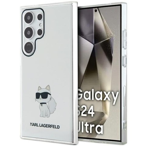 Karl Lagerfeld nakładka do Samsung Galaxy S24 Ultra KLHCS24LHNCHTCT transparentna HC IML NFT CHOUPETTE CG Mobile SAS Karl Lagerfeld nakładka do Samsung Galaxy S24 Ultra KLHCS24LHNCHTCT transparentna HC IML NFT CHOUPETTE CG Mobile SAS