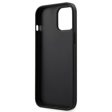 Karl Lagerfeld nakładka do iPhone 13 Pro / 13 6,1" KLHCP13LSAKICKCBK czarna hard case Saffiano Karl & Choupette CG Mobile SAS Karl Lagerfeld nakładka do iPhone 13 Pro / 13 6,1" KLHCP13LSAKICKCBK czarna hard case Saffiano Karl & Choupette CG Mobile SAS