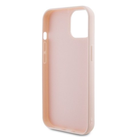 Karl Lagerfeld nakładka do iPhone 15 6,1" KLHCP15S3DMBKCP różowa HC 3D Logo Glitter CG Mobile SAS Karl Lagerfeld nakładka do iPhone 15 6,1" KLHCP15S3DMBKCP różowa HC 3D Logo Glitter CG Mobile SAS