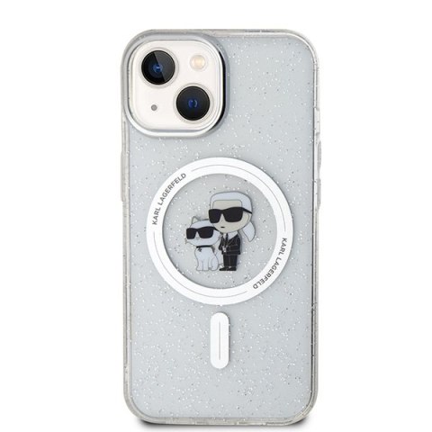 Karl Lagerfeld nakładka do iPhone 15 6,1" KLHMP15SHGKCNOT transparentna HC Magsafe IML KC Glitter CG Mobile SAS Karl Lagerfeld nakładka do iPhone 15 6,1" KLHMP15SHGKCNOT transparentna HC Magsafe IML KC Glitter CG Mobile SAS