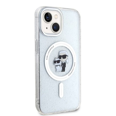 Karl Lagerfeld nakładka do iPhone 15 6,1" KLHMP15SHGKCNOT transparentna HC Magsafe IML KC Glitter CG Mobile SAS Karl Lagerfeld nakładka do iPhone 15 6,1" KLHMP15SHGKCNOT transparentna HC Magsafe IML KC Glitter CG Mobile SAS