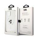 Karl Lagerfeld nakładka do iPhone 15 6,1" KLHMP15SHGKCNOT transparentna HC Magsafe IML KC Glitter CG Mobile SAS
