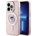 Karl Lagerfeld nakładka do iPhone 15 Pro Max 6,7" KLHMP15XHFCCNOP różowa HC Magsafe IML C CG Mobile SAS