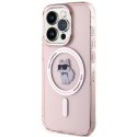 Karl Lagerfeld nakładka do iPhone 15 Pro Max 6,7" KLHMP15XHFCCNOP różowa HC Magsafe IML C CG Mobile SAS